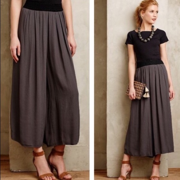 Anthropologie Pants - ANTHROPOLOGIE | elevenses tulip wide leg 0620